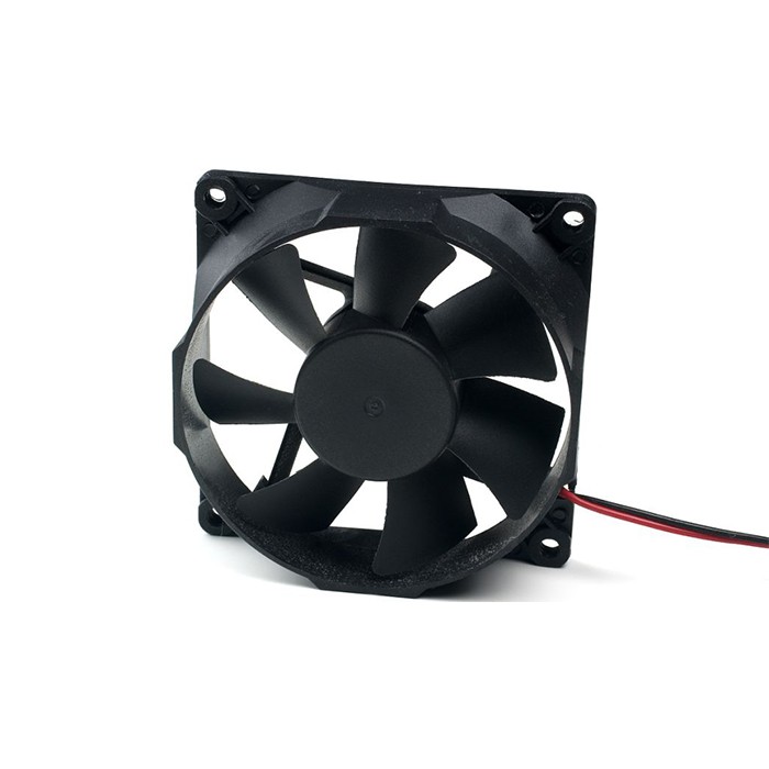 Control cabinet cooling fans